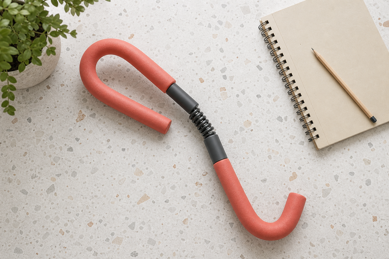HorizonteFit — composição flat-lay